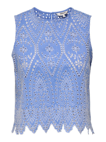 Camicia sangallo smanicata