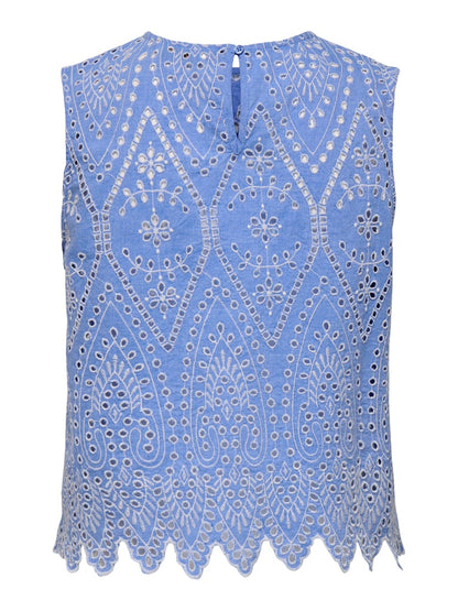Camicia sangallo smanicata