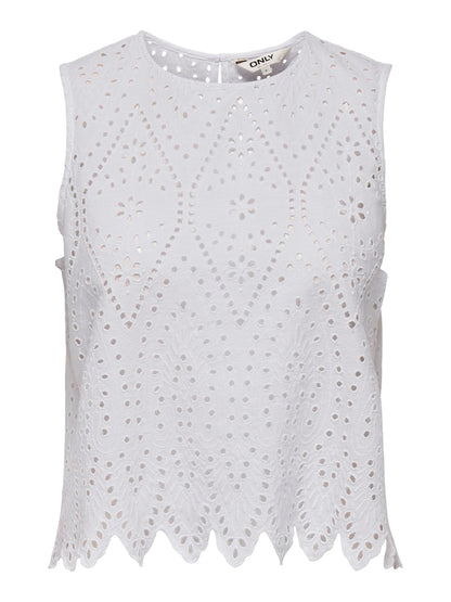 Camicia sangallo smanicata