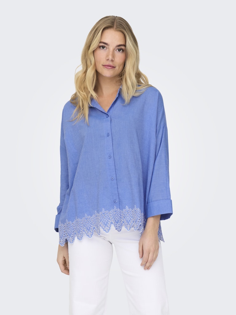 Camicia fondo sangallo