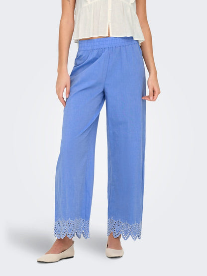 Pantaloni smerli fondo