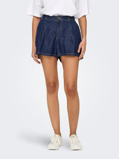 Short denim largo
