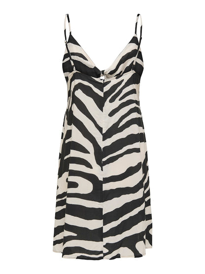 Abito corto animalier