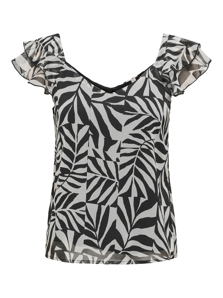 Camicia voile fantasia alette