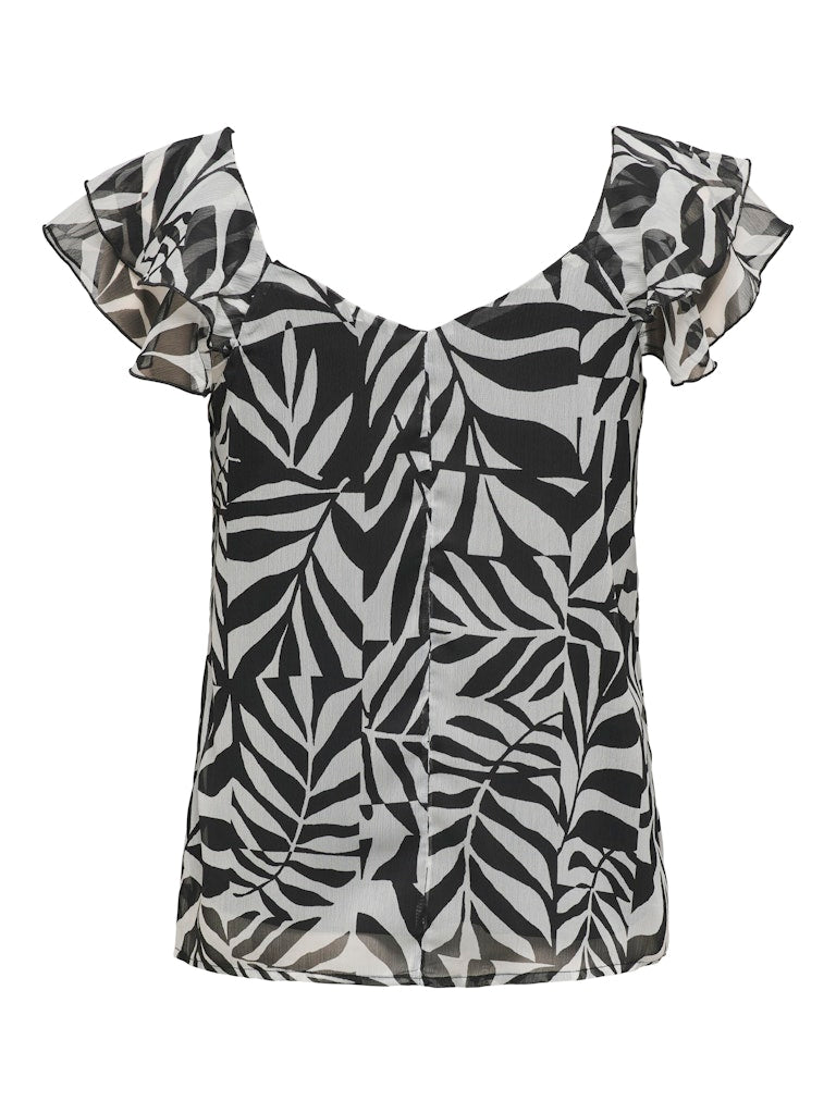 Camicia voile fantasia alette