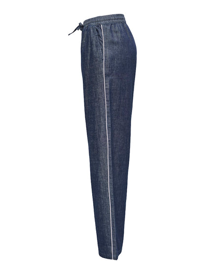 Jeans ampio coulisse