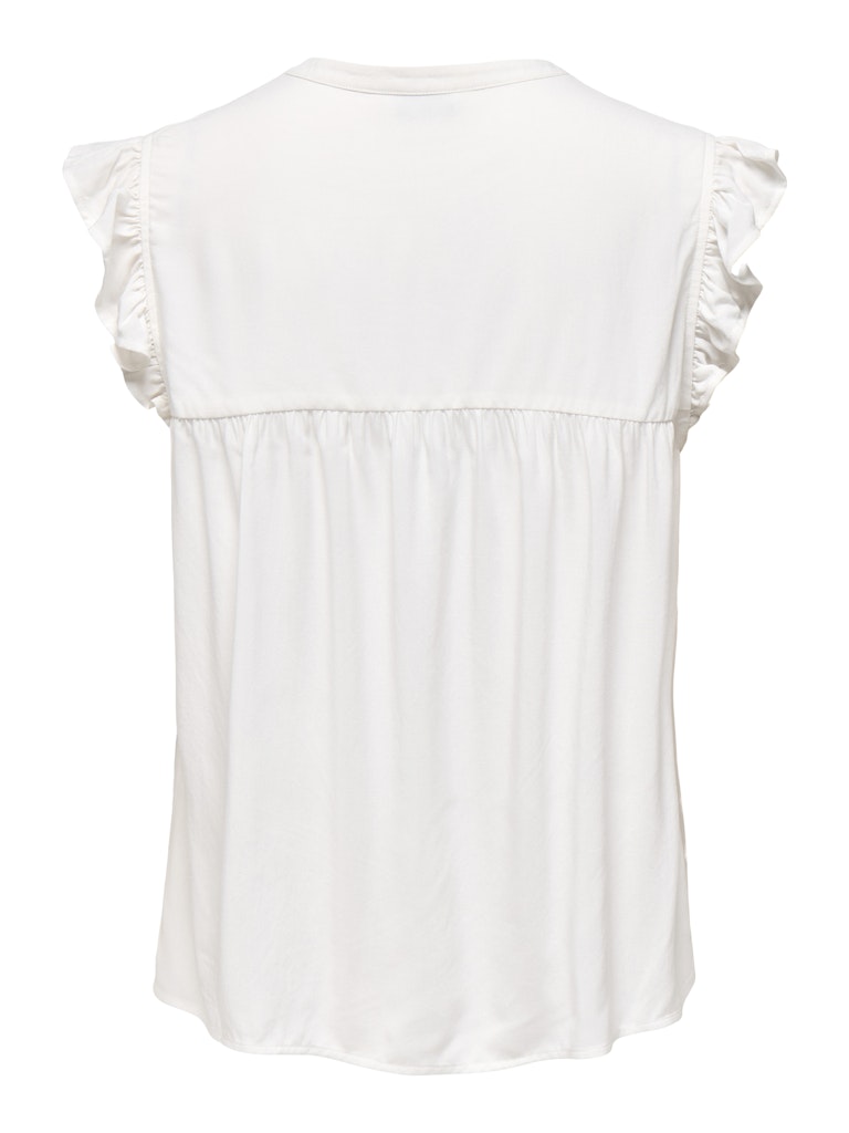 Camicia volant spalle ricami