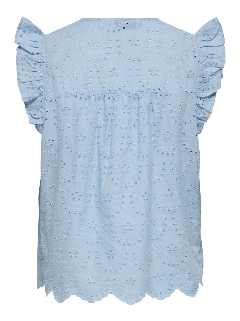 Camicia sangallo volant