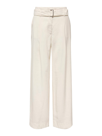 Pantaloni wide cintura