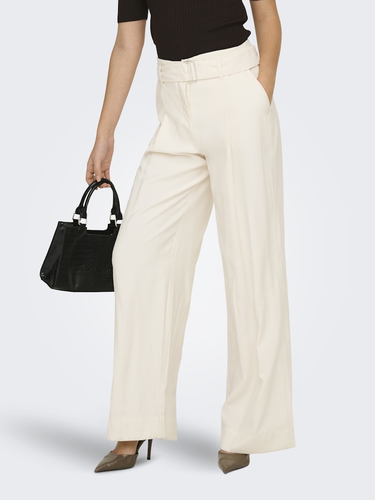 Pantaloni wide cintura