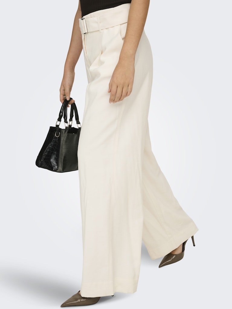 Pantaloni wide cintura