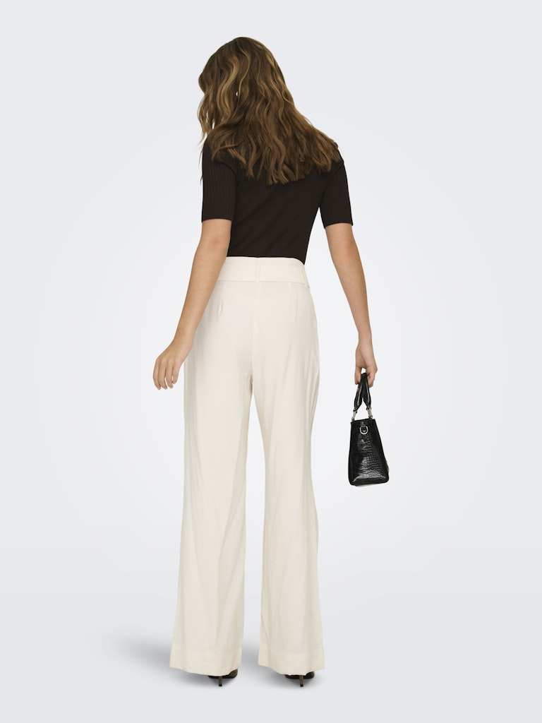 Pantaloni wide cintura