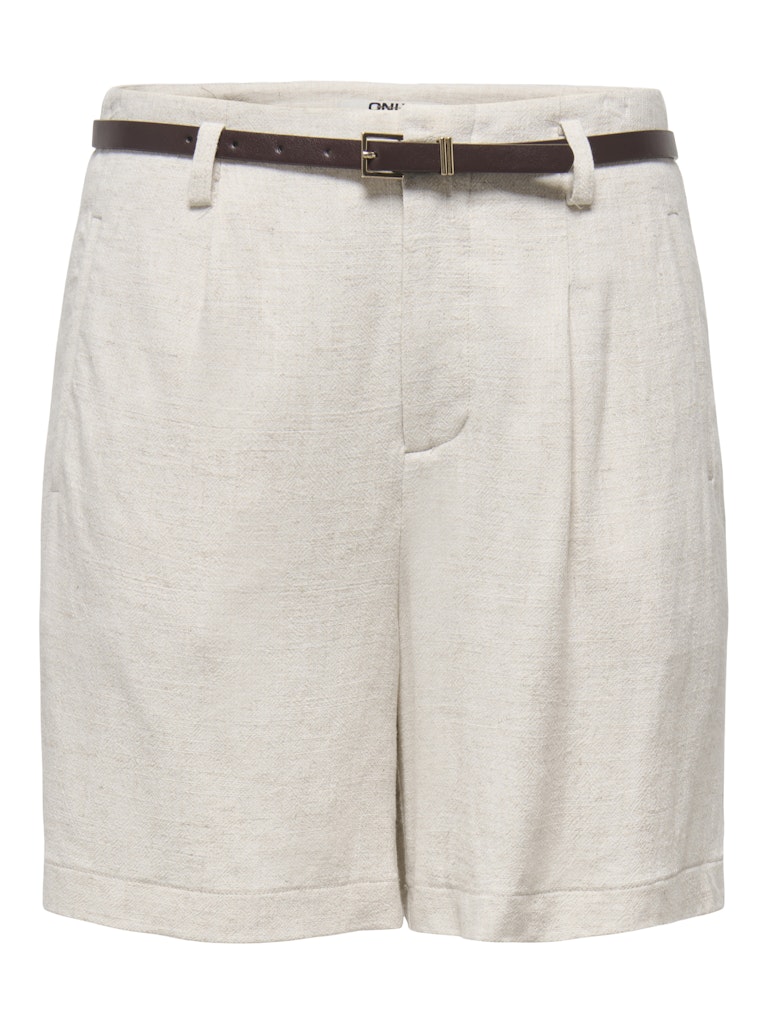 Short misto lino cintura