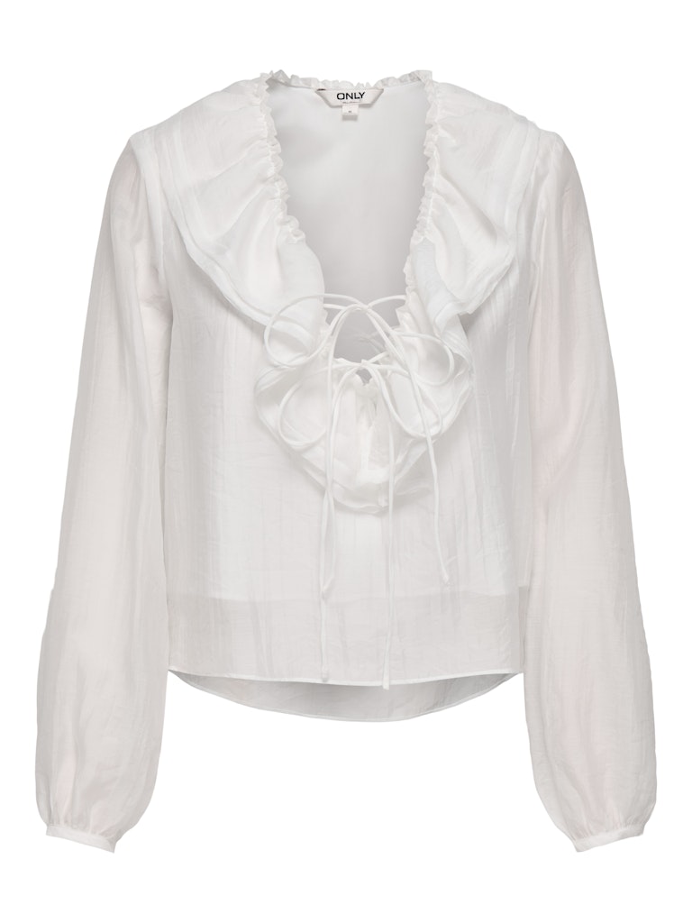 Camicia volant scollo