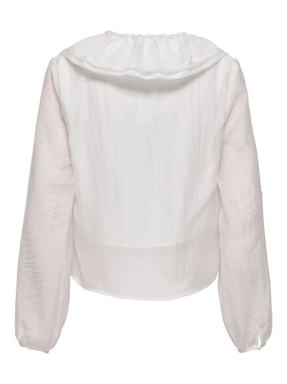 Camicia volant scollo