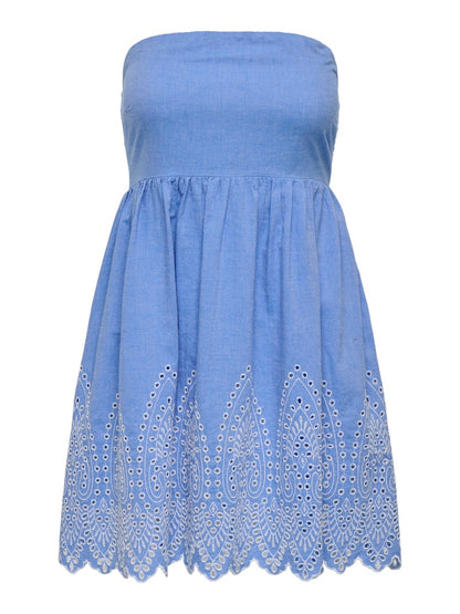 Abito fascia fondo sangallo