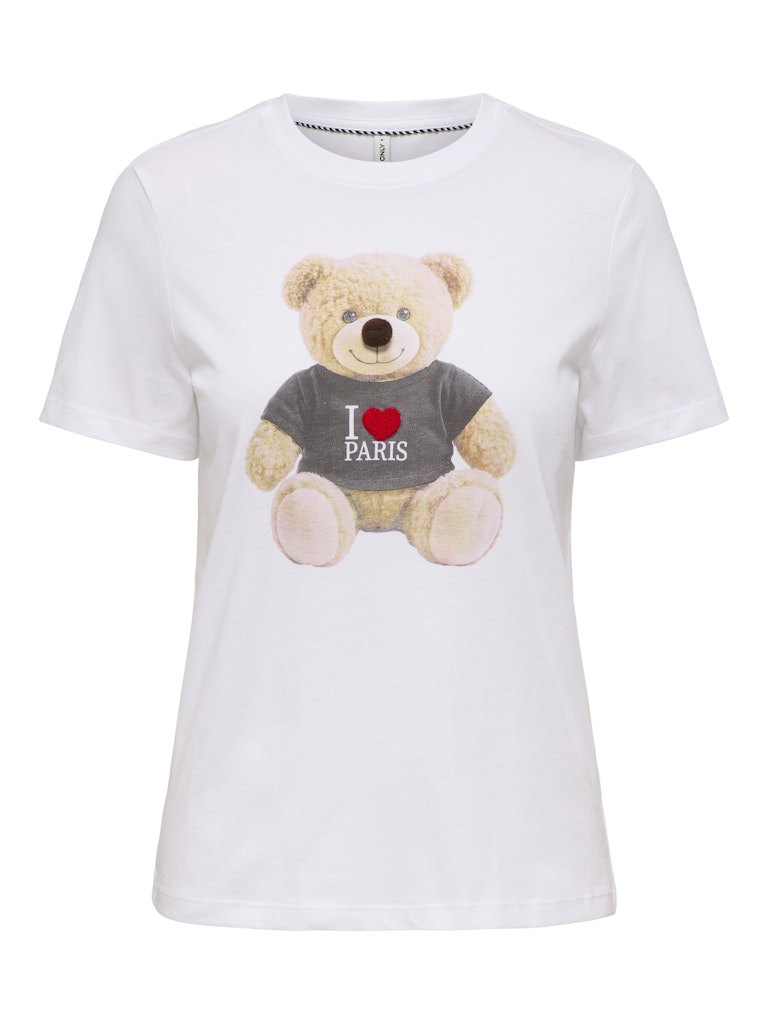 T-shirt stampa teddy