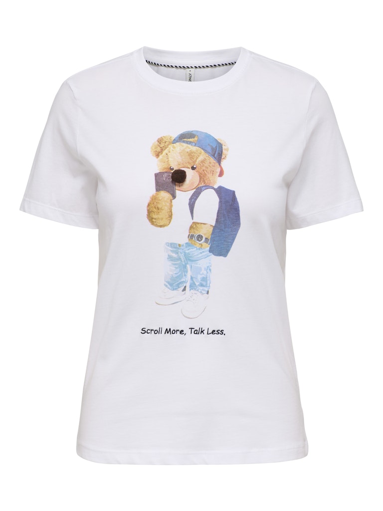 T-shirt stampa teddy
