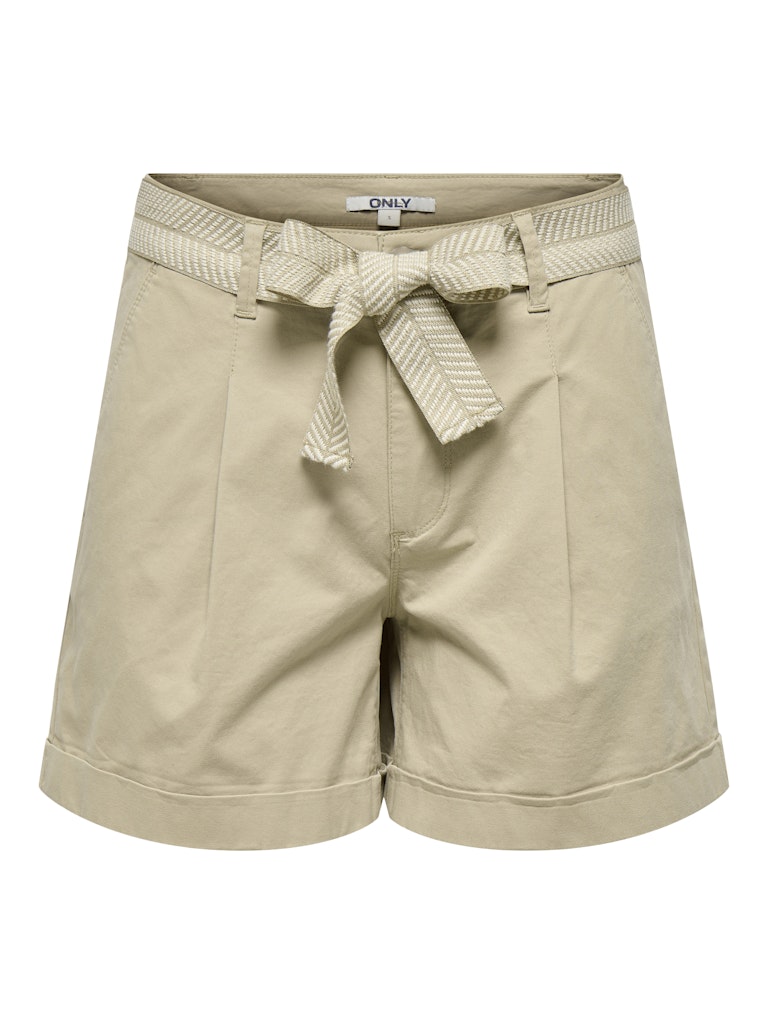 Short cintura tessuto