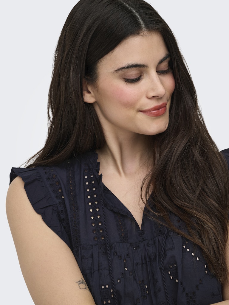 Camicia sangallo alette