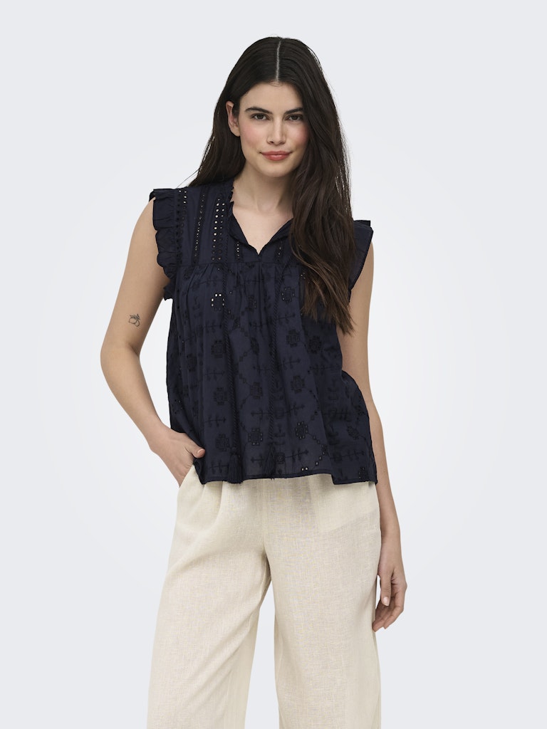 Camicia sangallo alette