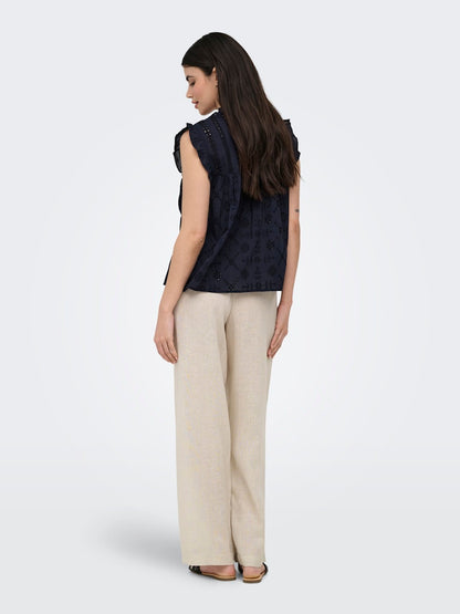Camicia sangallo alette