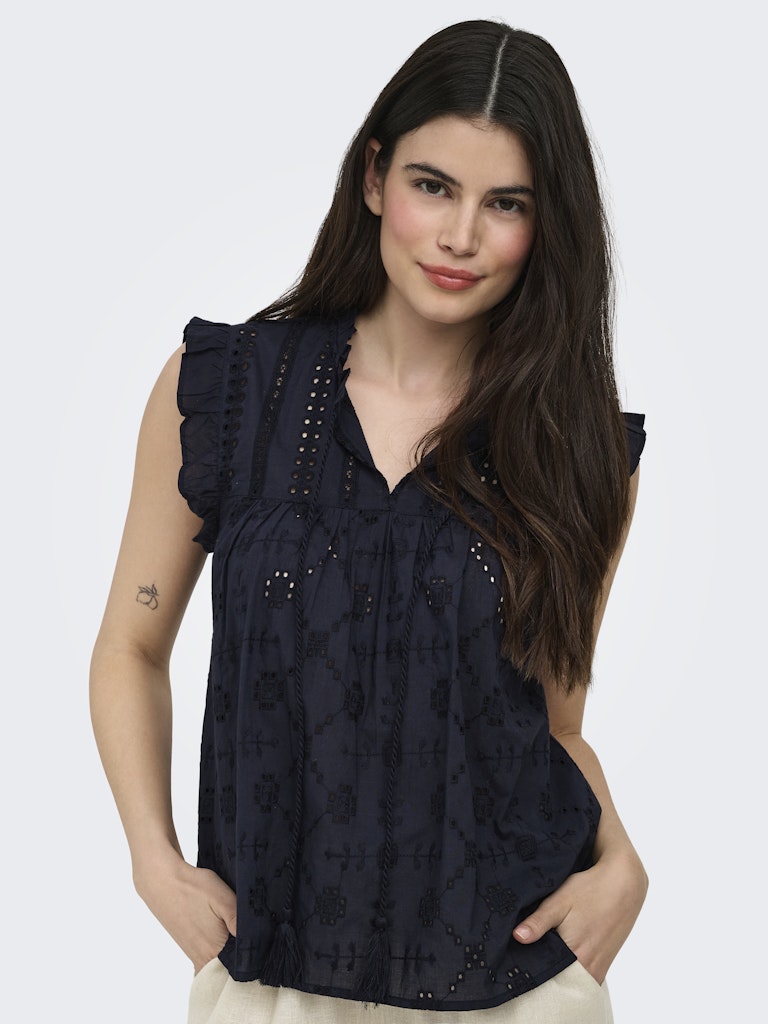 Camicia sangallo alette