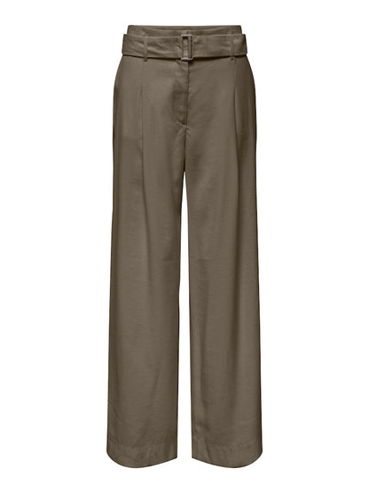 Pantaloni wide cintura