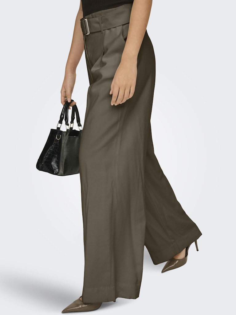 Pantaloni wide cintura