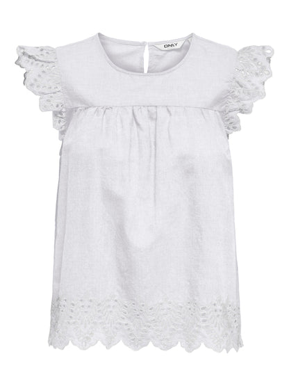 Camicia alette sangallo