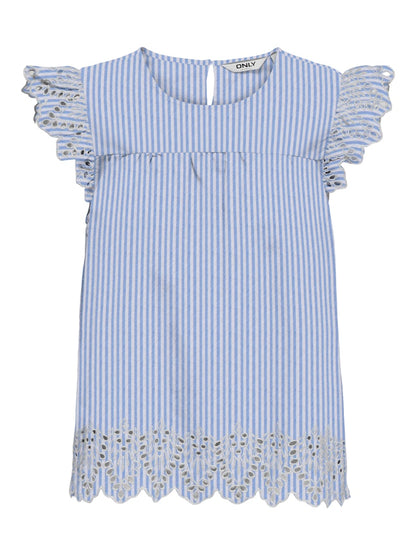 Camicia alette sangallo