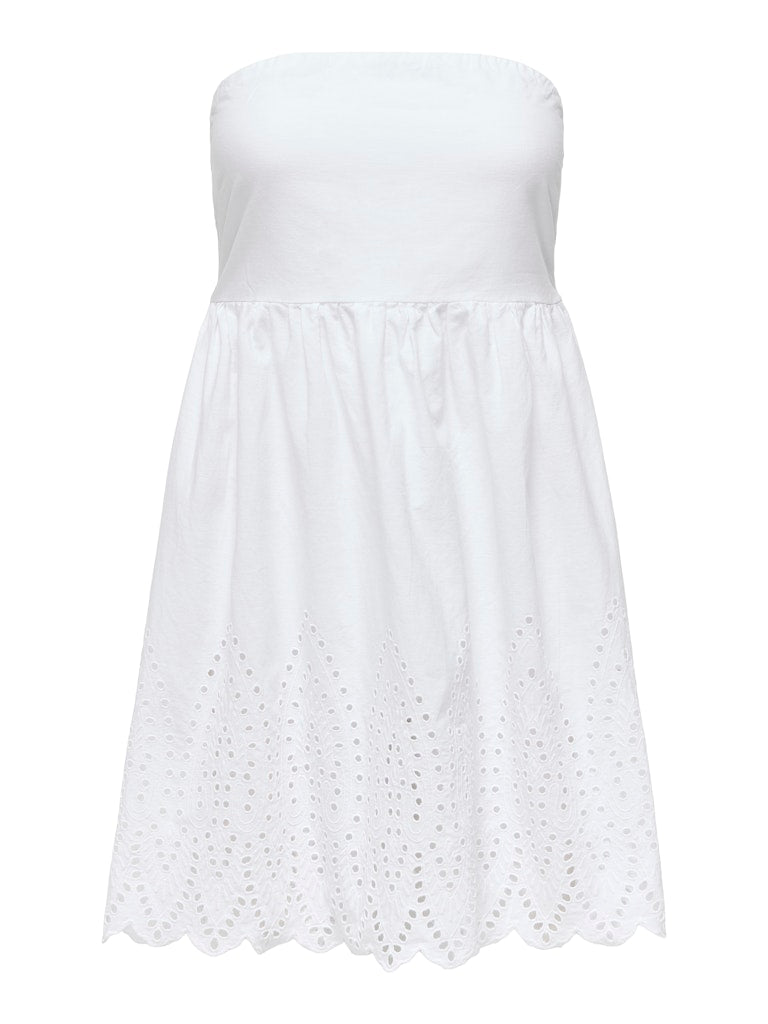 Abito fascia fondo sangallo