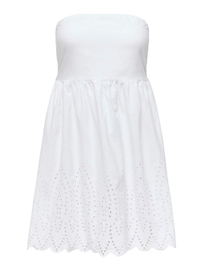 Abito fascia fondo sangallo