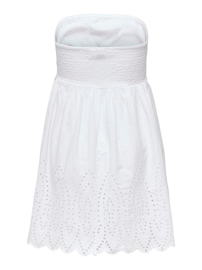 Abito fascia fondo sangallo