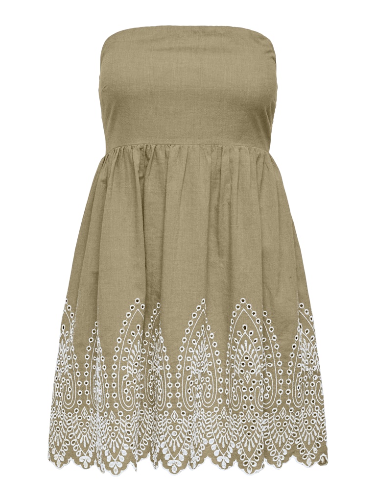 Abito fascia fondo sangallo