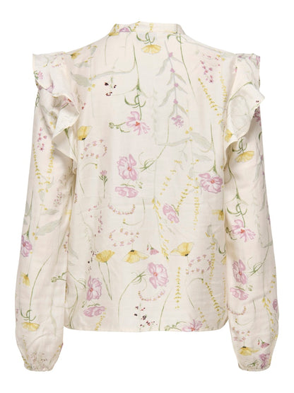 Camicia volant spalle