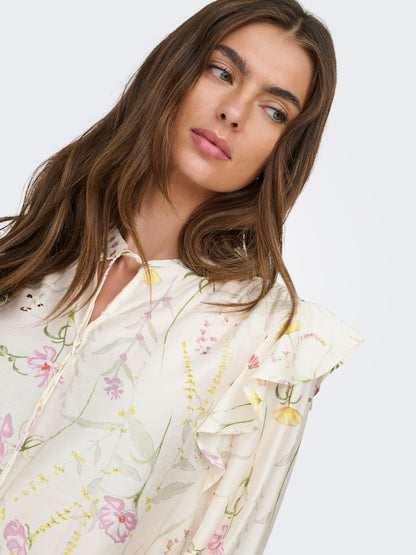 Camicia volant spalle