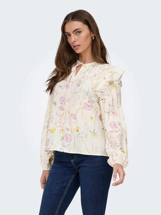 Camicia volant spalle