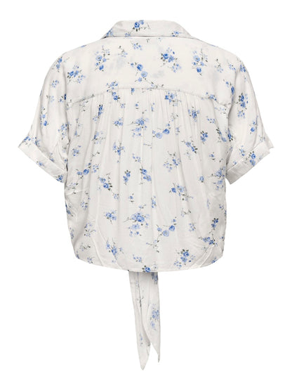 Camicia rigata nodo