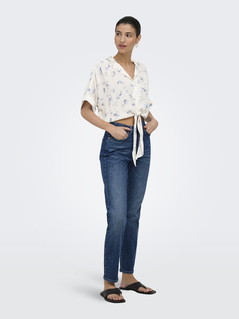 Camicia rigata nodo