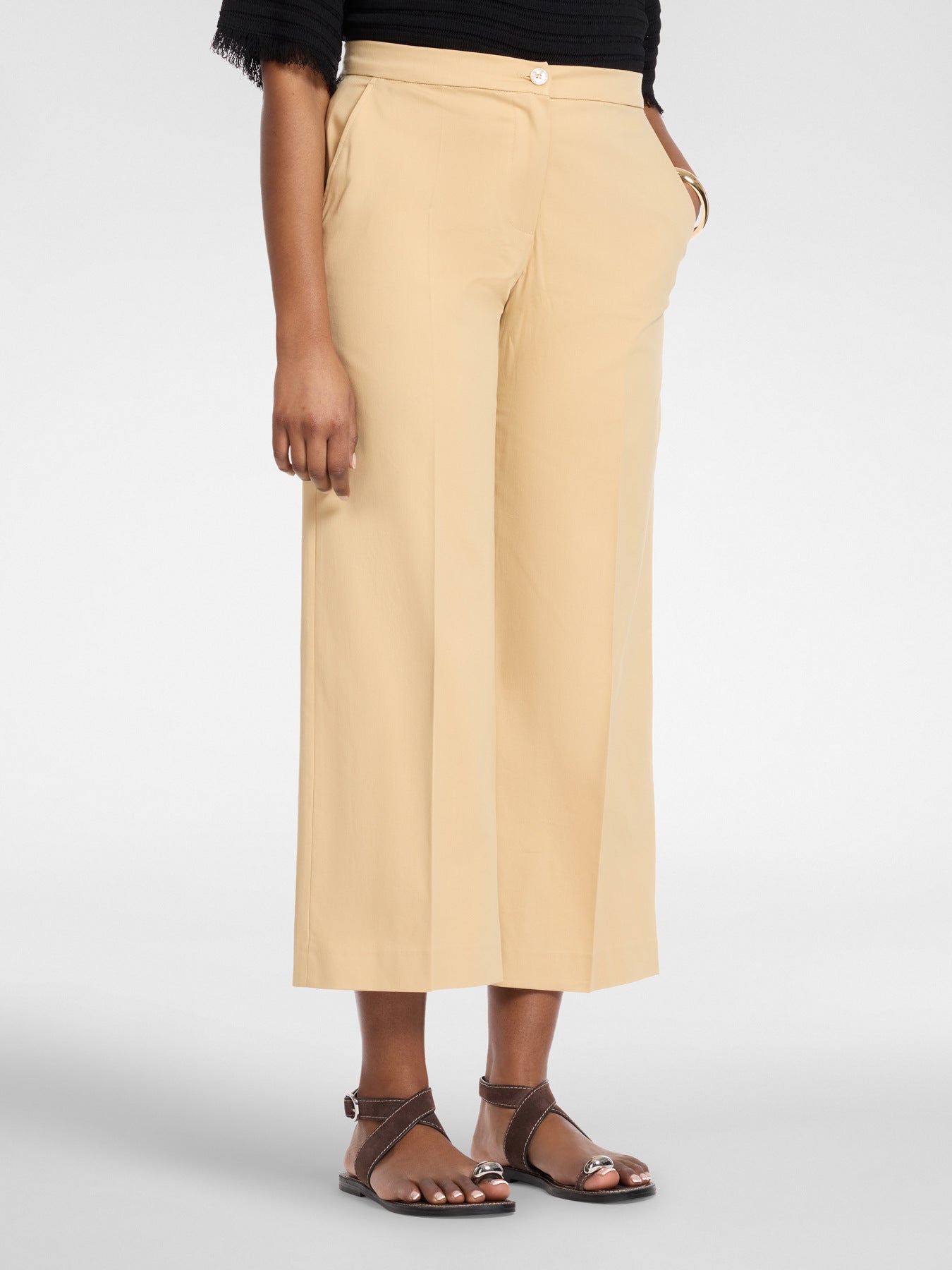 Pantaloni cotone stretch