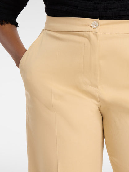 Pantaloni cotone stretch