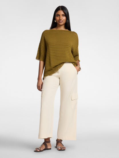 Pantaloni cargo tencel