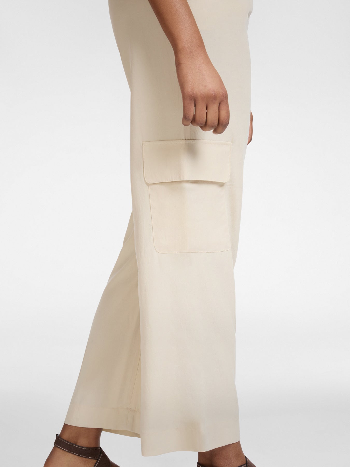 Pantaloni cargo tencel
