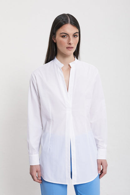 Camicia scollo V coreana