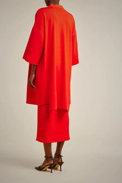 Cardigan over bicolore