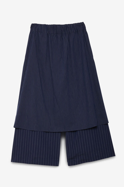 Pantaloni gessati pannello