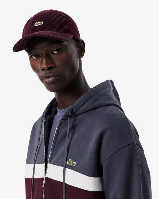 Felpa zip tre colori