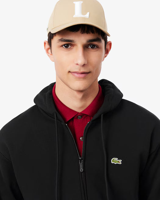 Felpa zip cappuccio