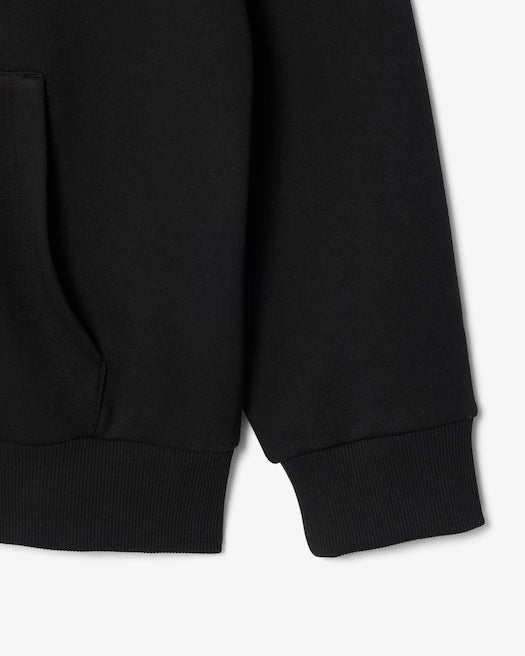 Felpa zip cappuccio